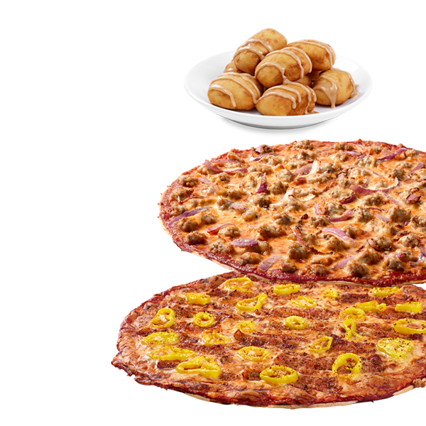 Pizza + Dessert image
